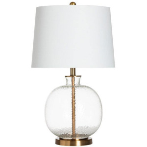 Wilde Hammered Glass Table Lamp
