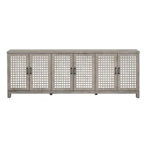 6 Door Media Credenza/sideboard