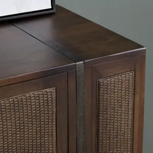 Rich Brown 2-door Media Accent Cabinet