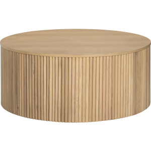 Round Fluted Cocktail/coffee Table