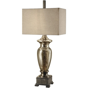 Antique Murcury Glass Table Lamp
