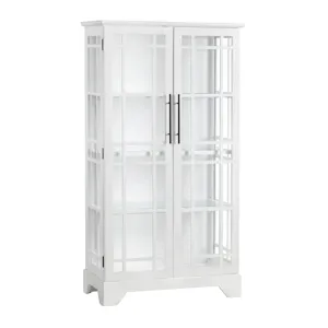 2 Door Tall Curio Cabinet