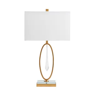 Ashford Bubble Glass Teardrop Table Lamp
