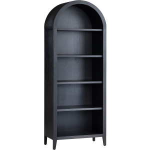 4 Shelf Black Bookcase/etagere