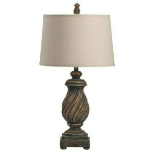 Hemmings Cast Resin Table Lamp