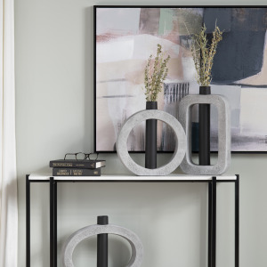 Crosby Square Modern Sculptural Vase