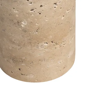 Marble Floor Lamp With Metal Shade