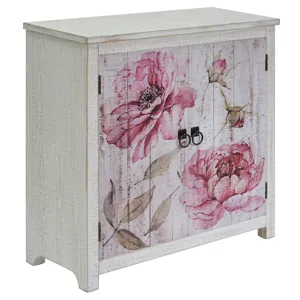 Botanical 2 Door Floral Cabinet
