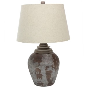 Paulo Table Lamp with Wood Cap