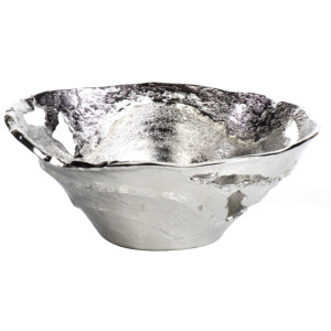 Willow Silver Medium Pierced Bowl