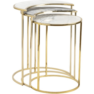 3 Piece Astronomy Nesting Table Set