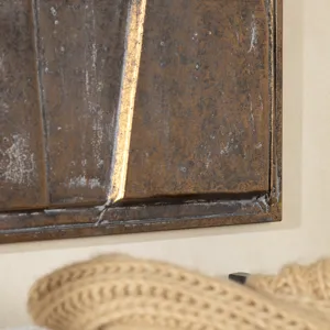 Harlow 2-piece Geometric Bronze Metal Art Set