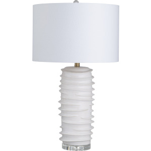 White Ceramic Table Lamp