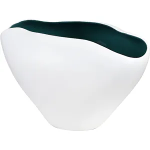 Reardon Organic Modern White Decorative Bowl