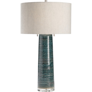 Malachite Table Lamp