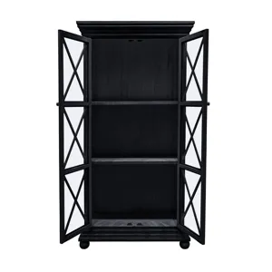 2 Door Tall Curio Cabinet