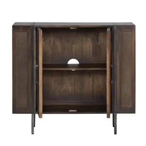 Rich Brown 2-door Media Accent Cabinet