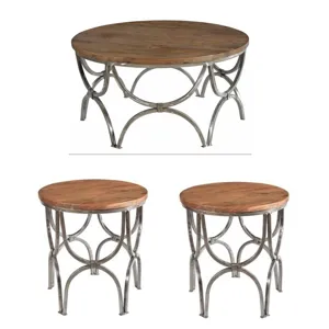 RT Cocktail &amp; 2 End Tables