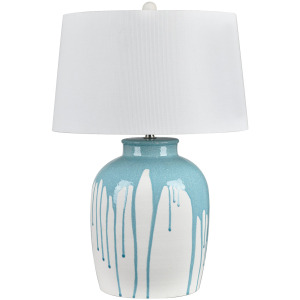 Ceramic Table Lamp With Shade