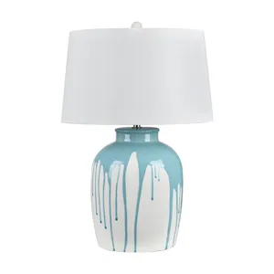 Ceramic Table Lamp With Shade
