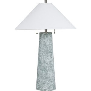 Set Of 2 Glass Table Lamp With Shade