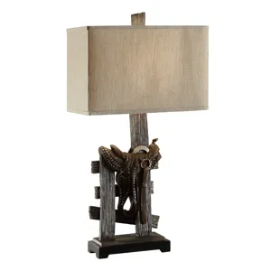 Saddle Table Lamp