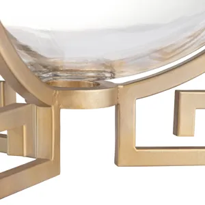 Classic Bowl With Greek Key Base