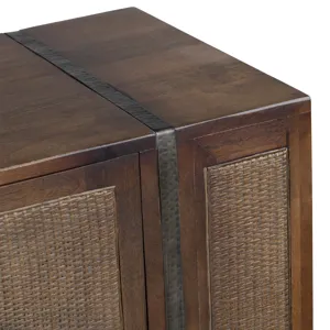 Rich Brown 2-door Media Accent Cabinet