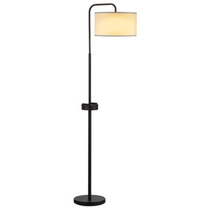 Floor Lamp w/USB & Outlet