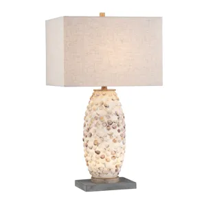 Pebble Cove Seashell Table Lamp, Set Of 2