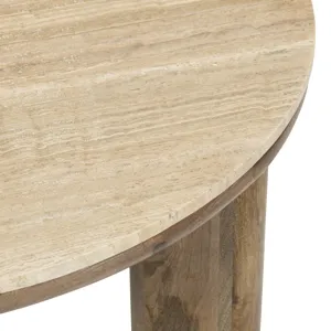 Brown Solid Wood Coffee/cocktail Table