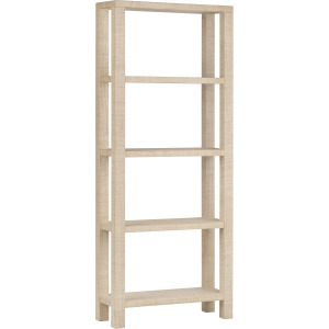 Providence 4 Shelf Rafia Etagere
