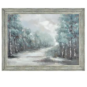 Path Line Oil Painting