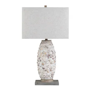 Pebble Cove Seashell Table Lamp, Set Of 2