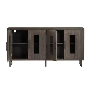4-door Media Credenza/sideboard