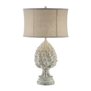 Large Artichoke Finial Table Lamp
