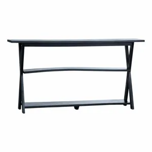 X Leg Console Table