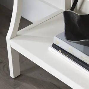 4 Shelf White Etagere/bookcase