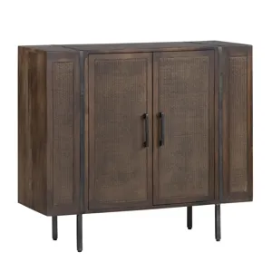 Rich Brown 2-door Media Accent Cabinet
