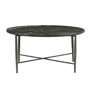 Green Marble Round Cocktail/coffee Table
