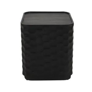 Square Black Accent/end Table