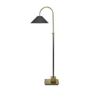 Metal Floor Lamp With Metal Shade