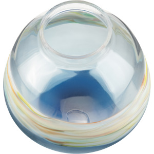 Montebello Small Blue Swirl Glass Vase