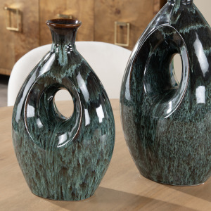 Gatesborough Small Blue Ceramic Vase