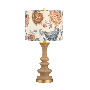 Set Of 2 Wrapped Jute Table Lamp
