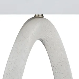 Set Of 2 Resin & Metal Table Lamp With Shade