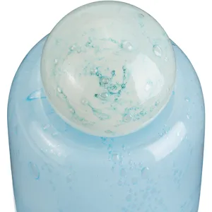 Kyler Small Blue Glass Vase