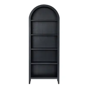 4 Shelf Black Bookcase/etagere