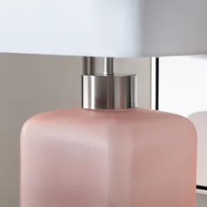 Glass Table Lamp With Shade