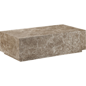 Beige Marble Coffee/cocktail Table